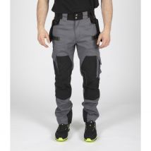 Pantalon De Travail Howard - Gris/noir - Nine Worths By North Ways - Taille 36 - Vet Sécurité