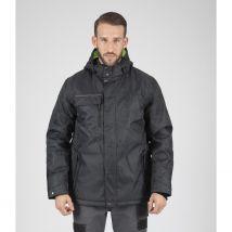 Parka De Travail Garou - Gris Chiné - Nine Worths By North Ways - Taille 3xl - Vet Sécurité