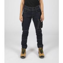 Pantalon De Travail Femme Nelly - Raw Jean - Nine Worths By North Ways - Taille 34 - Vet Sécurité