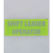 Bandeau Dos Jaune Shift Leader Operator - Vet Sécurité