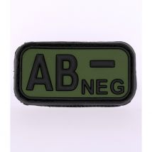 Patch Groupe Sanguin Ab- Vert Od - Jtg - Vet Sécurité