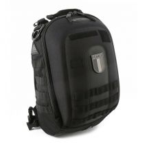 Plecak z twardą obudową matt 19l - full black - dimatex
