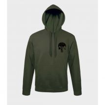 Sweat Avec Logo Cœur Punisher Noir - Kaki - Army Design - Taille S - Vet Sécurité