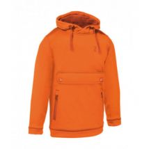 Sweat à Capuche Enfant Orange - Percussion - Taille 12 Ans - Vet Sécurité