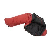 Ekspedycyjny śpiwór mumia g 490x m (-44° do -13°c i +) g-loft - czerwony - carinthia prawy
