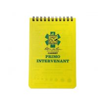 Calepin Secourisme Primo-intervenant, 10,1 X 15,2cm, 100 Pages, Spirale Horizontale - Rite In The Rain - Vet Sécurité