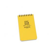 Carnet 7.6 X 12.7cm, 100 Pages, Spirale Horizontale Jaune - Rite In The Rain - Vet Sécurité