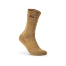 Lot De 4 Paires Chaussettes Duty Ready Crew Us Dark Coyote - 5.11 Tactical - Taille S - Vet Sécurité