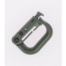 Mousqueton D-ring Avec Fixation Pour Passant M.o.l.l.e. Vert Od - A10 Equipment - Vet Sécurité