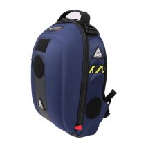 Plecak z twardą obudową matt mini 13l - granatowy - dimatex
