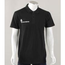 Polo Noir Manches Courtes Gendarmerie - Patrol Equipement - Taille L - Vet Sécurité
