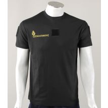 Tee-shirt Respirant Gendarmerie Mobile + Velcros - Patrol Equipement - Taille S - Vet Sécurité