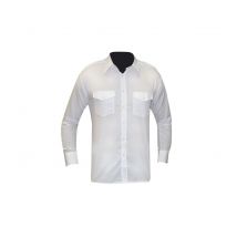 Chemise Pilote Blanche Manches Longues - Patrol Equipement - Taille M - Vet Sécurité