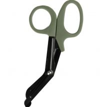 Ciseaux à Pansements 18,5cm - Vert Olive - Miltec - Vet Sécurité