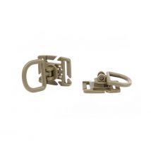 Lot De 2 Anneaux Molle D - Coyote - 101 Inc - Vet Sécurité