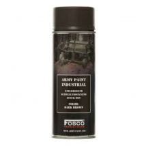 Bombe De Peinture Militaire Marron Foncé Mate 400 Ml - Fosco Industries - Vet Sécurité