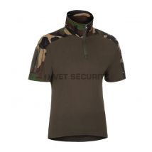 Chemise De Combat à Manches Courtes Woodland - Invader Gear - Taille M - Vet Sécurité