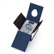 Montre Athos 8 Bracelet Métal Et Cadran Bleu - Patrouille De France - Vet Sécurité