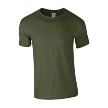 T-shirt Ring Spun 160 Green Military - Gildan - Taille L - Vet Sécurité