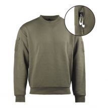 Sweat Tactique Col Rond Ranger Green - Miltec - Taille S - Vet Sécurité