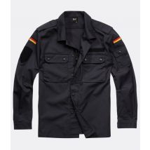 Chemise Militaire Bw Noir - Brandit - Taille S - Vet Sécurité