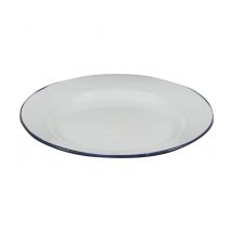 Assiette En émail Blanc - Highlander - Vet Sécurité