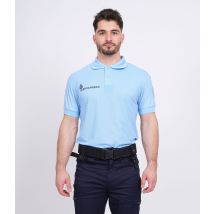 Polo Respirant Gendarmerie Bleu + Velcros - Patrol Equipement - Taille Xl - Vet Sécurité