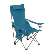 Fauteuil De Camping Duart - Bleu - Highlander - Vet Sécurité