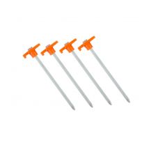 Lot De 4 Piquets De Tente En Acier 18cm - Highlander - Vet Sécurité