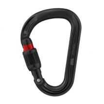 Karabinek attache z blokadą screw-lock - czarny - petzl