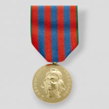 Francuski medal pamiątkowy - regulamin brąz