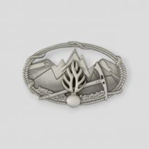 Odznaka metalowa dyplom techniczny górski