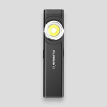 Latarka ładowalna z podwójnym źródłem światła e5 (600 lumenów) - czarna - klarus