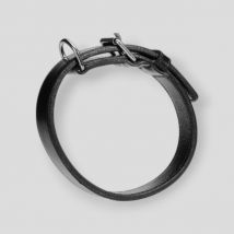 Płaska obroża skórzana 30mm - scorpion t3