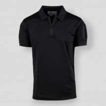 Polo taktyczne quick dry z zamkiem błyskawicznym - czarne - 101 inc l