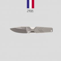 Nóż monoblokowy impact 127 - inox - tb outdoor