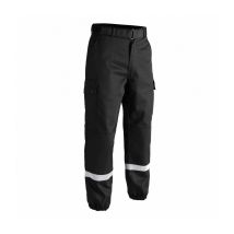 Pantalon F2 Bandes Rétro-réfléchissantes Noir - T.o.e. Concept