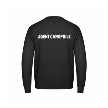 Sweat Agent Cynophile Noir - Vetsecurite - Taille 4xl - Vet Sécurité