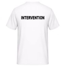 Koszulka intervention biała - vetsecurite l