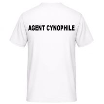 Koszulka agent cynofil biała - vetsecurite s