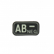 Patch Groupe Sanguin Ab- Photolumincescent - Jtg - Vet Sécurité