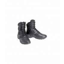 Chaussures Boots Cuir Et Toile - Noir - Gk Pro