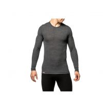 Tee-shirt Manches Longues Crewneck 200 Gris - Woolpower - Taille L - Vet Sécurité