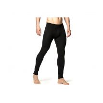 Collant Long Avec Zip Johns 200 Noir - Woolpower - Taille S - Vet Sécurité