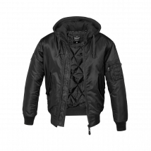 Blouson à Capuche - Noir - Brandit - Taille L - Vet Sécurité