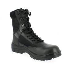 Buty z podnoskiem ze skóry/poliestru xt7 - czarne - patrol equipement 41