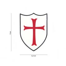 Patch 3d Pvc Blason Templier - 101 Inc - Vet Sécurité