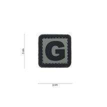 Patch 3d En Pvc Lettre G - 101 Inc - Vet Sécurité