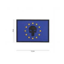 Patch 3d En Pvc Punisher Eu Bleu - 101 Inc - Vet Sécurité