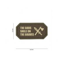 Patch 3d Pvc The Gods Smile On The Braves Marron - 101 Inc - Vet Sécurité